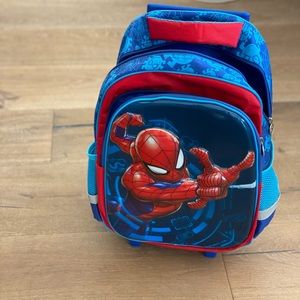 Spiderman Backpack with wheels